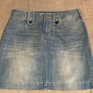 Old navy mini jean skirt